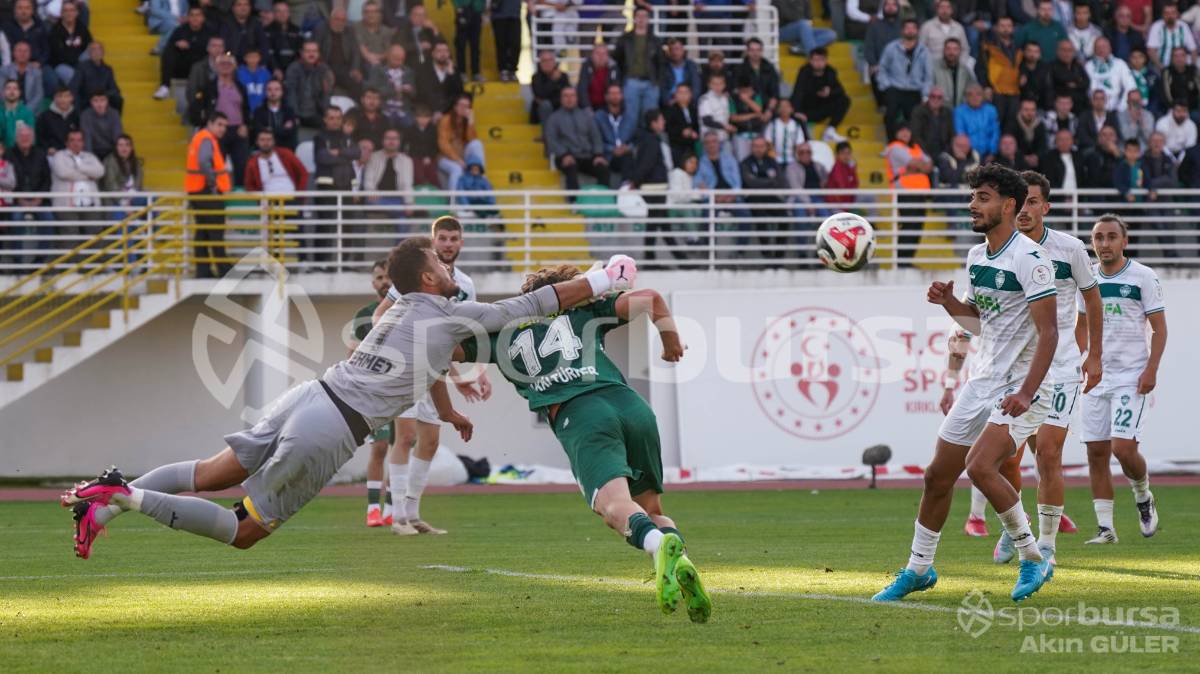 KIRKLARELİ - BURSASPOR MAÇ FOTOĞRAFLARI