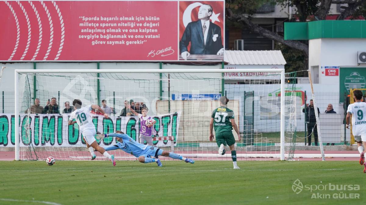 KIRKLARELİ - BURSASPOR MAÇ FOTOĞRAFLARI