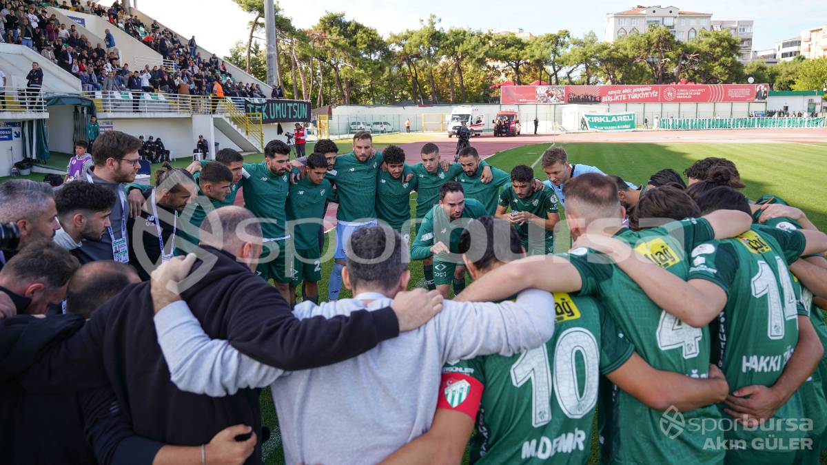 KIRKLARELİ - BURSASPOR MAÇ FOTOĞRAFLARI