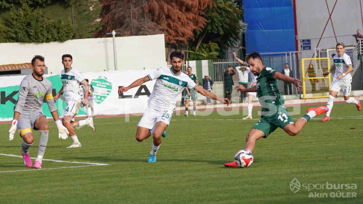 KIRKLARELİ - BURSASPOR MAÇ FOTOĞRAFLARI