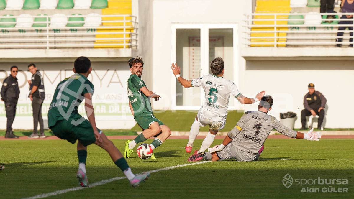 KIRKLARELİ - BURSASPOR MAÇ FOTOĞRAFLARI