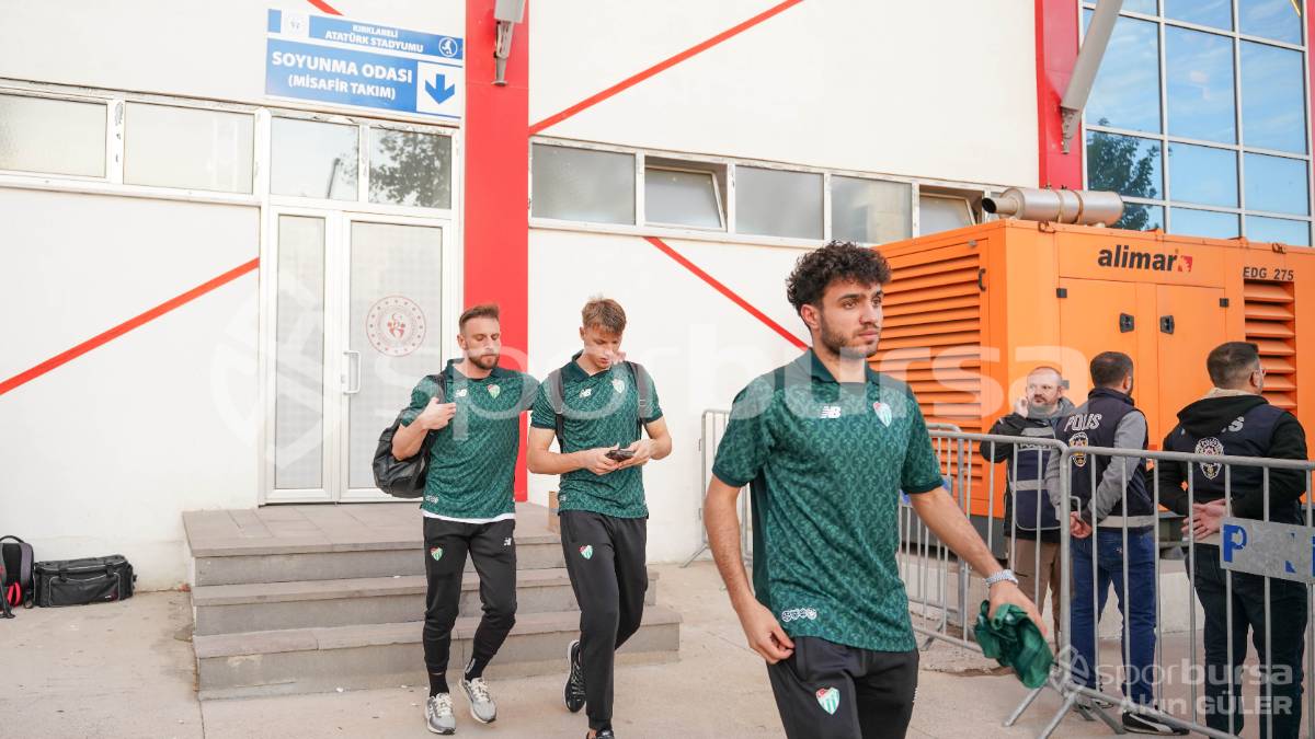 KIRKLARELİ - BURSASPOR MAÇ FOTOĞRAFLARI