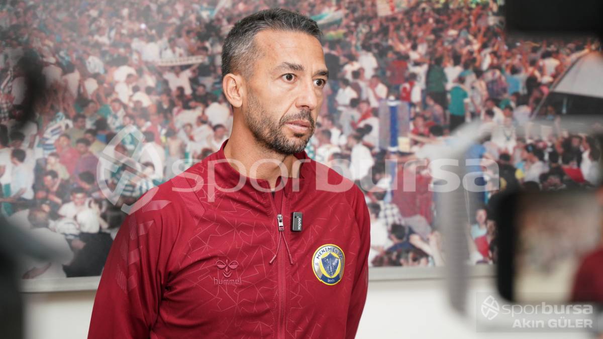 BURSASPOR - MENEMEN FK MAÇ FOTOĞRAFLARI