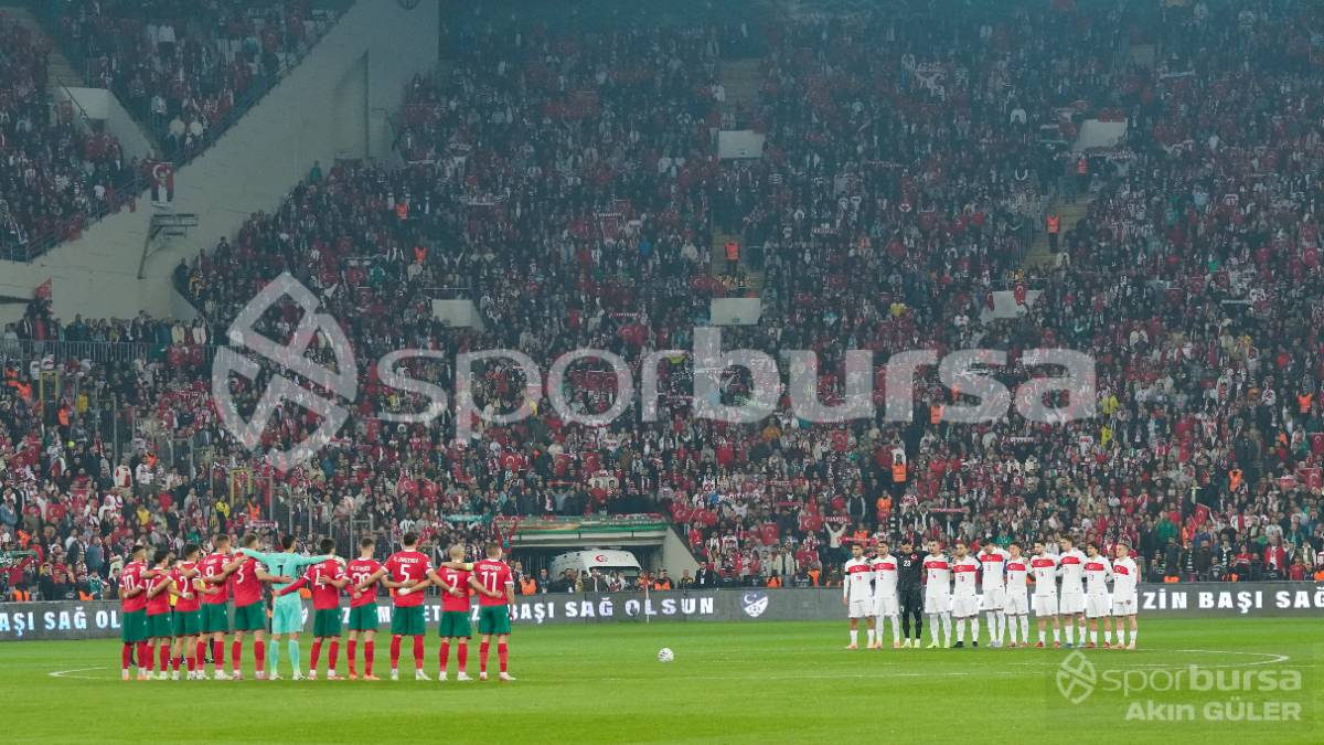 TÜRKİYE - BULGARİSTAN MAÇ FOTOĞRAFLARI