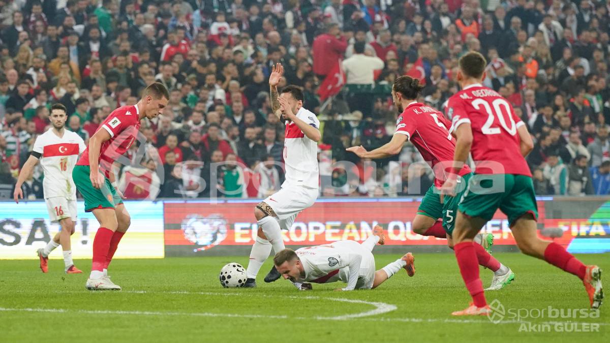 TÜRKİYE - BULGARİSTAN MAÇ FOTOĞRAFLARI