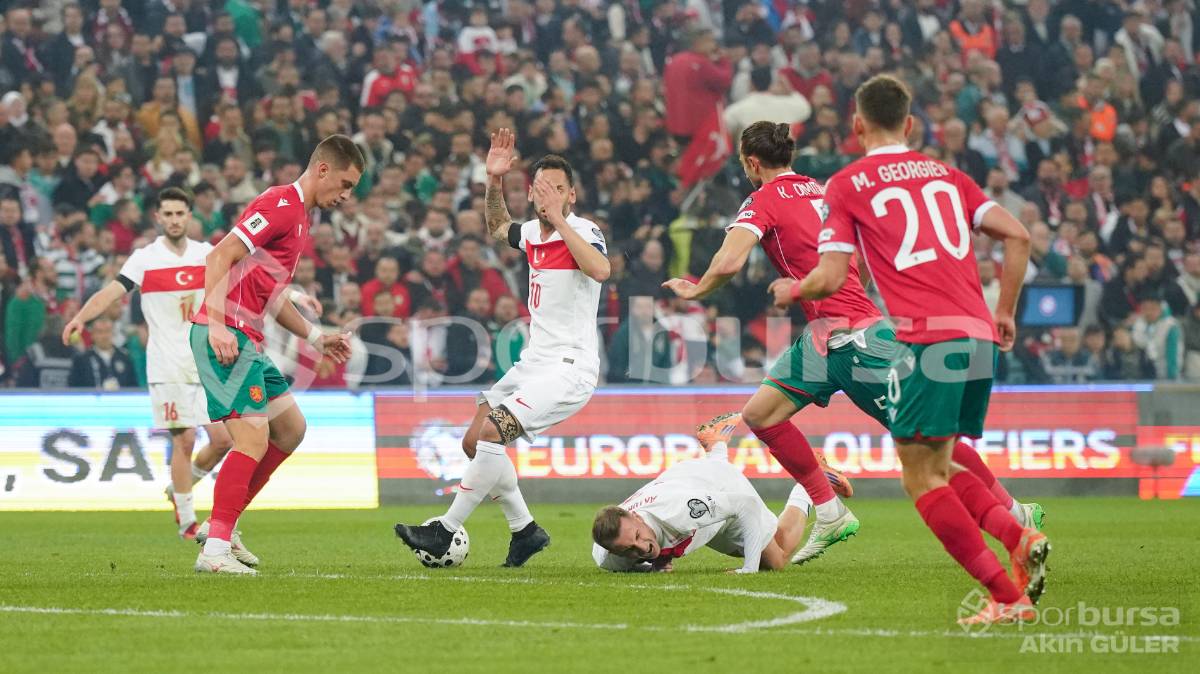 TÜRKİYE - BULGARİSTAN MAÇ FOTOĞRAFLARI