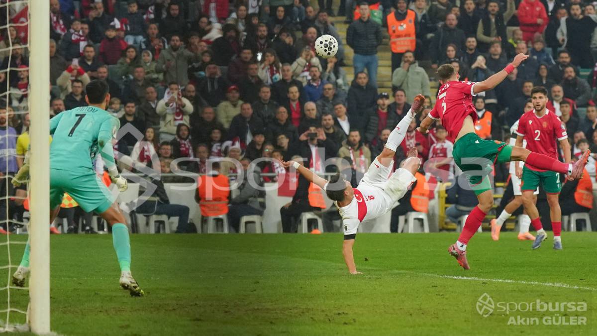 TÜRKİYE - BULGARİSTAN MAÇ FOTOĞRAFLARI