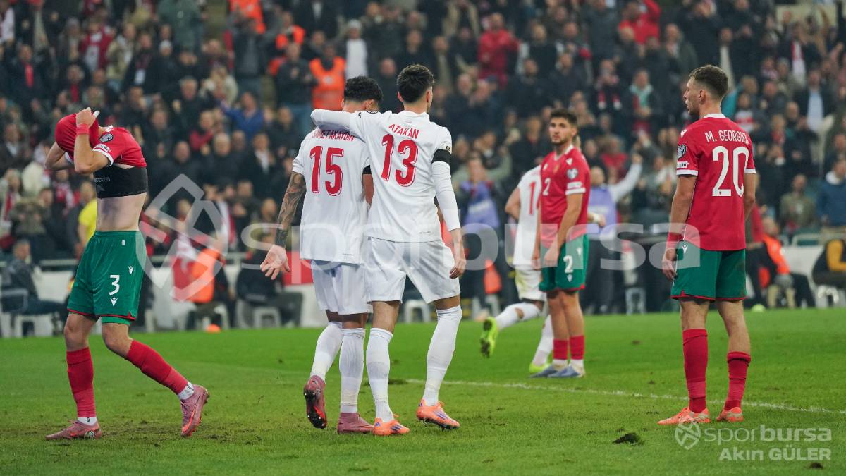 TÜRKİYE - BULGARİSTAN MAÇ FOTOĞRAFLARI