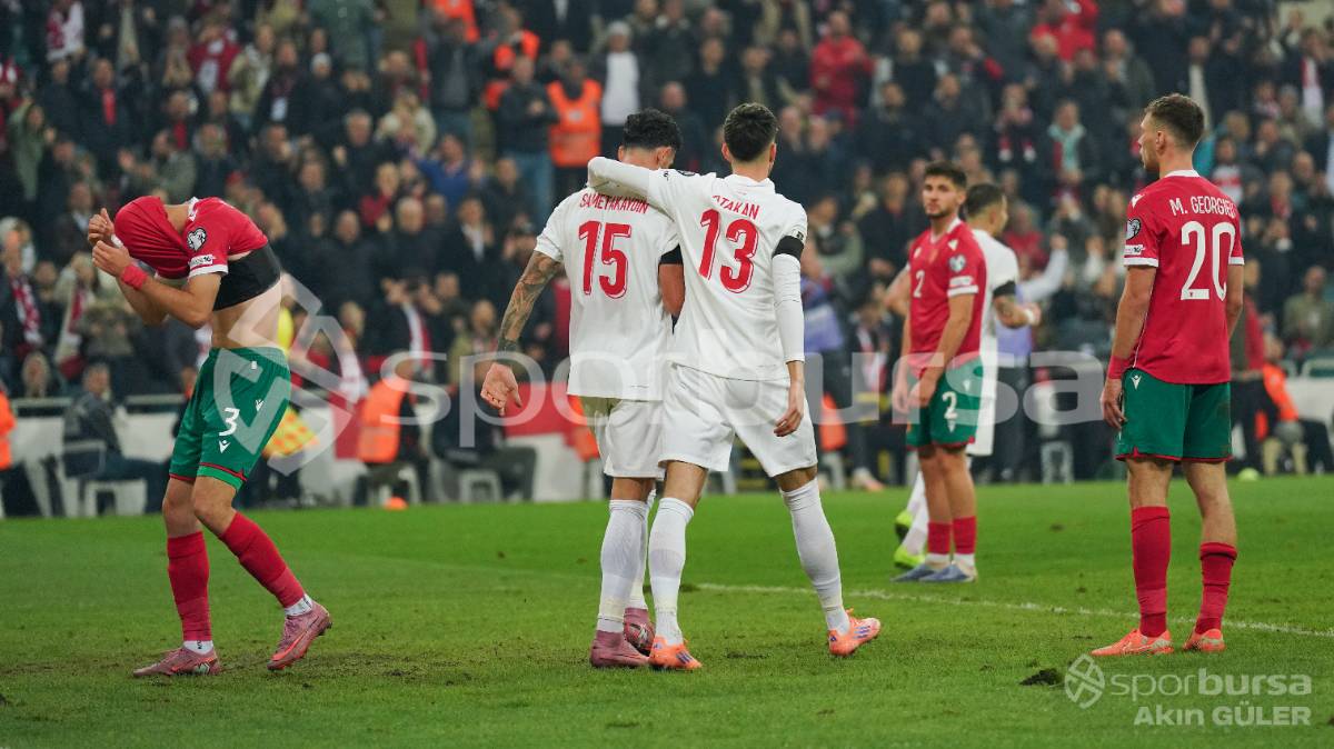 TÜRKİYE - BULGARİSTAN MAÇ FOTOĞRAFLARI