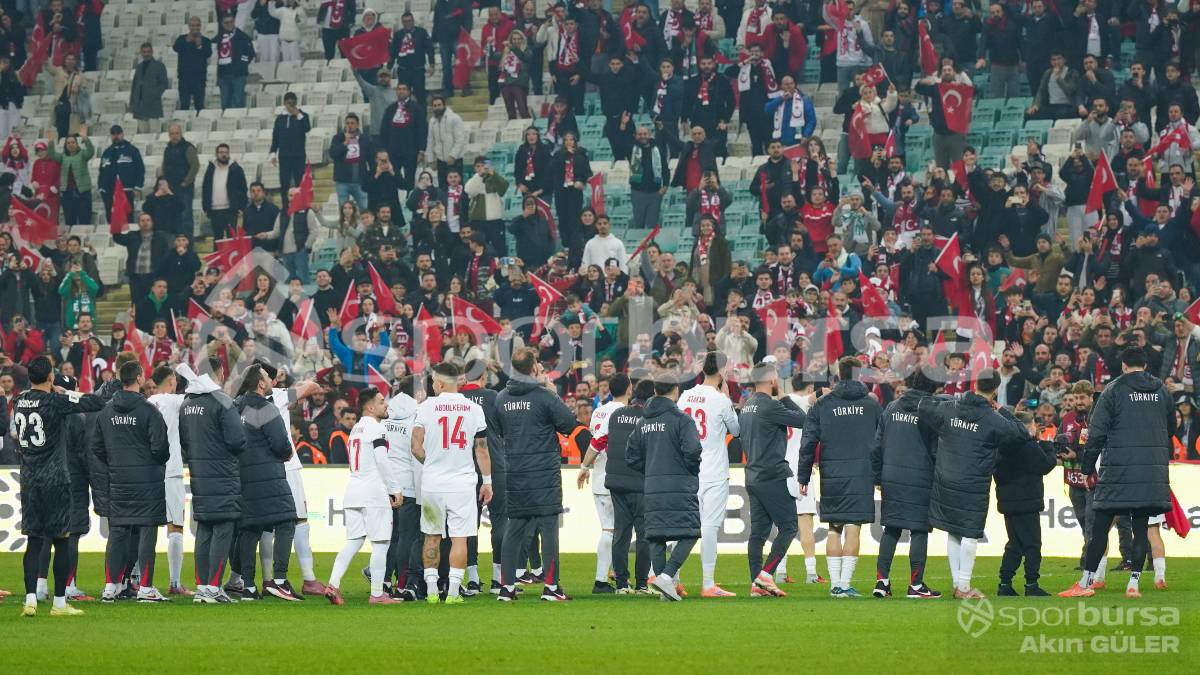 TÜRKİYE - BULGARİSTAN MAÇ FOTOĞRAFLARI