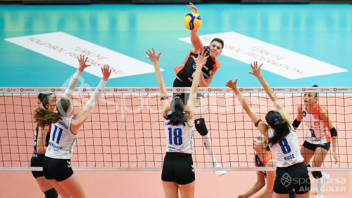 NİLÜFER BELEDİYESPOR EKER - ECZACIBAŞI MAÇI FOTOĞRAFLARI
