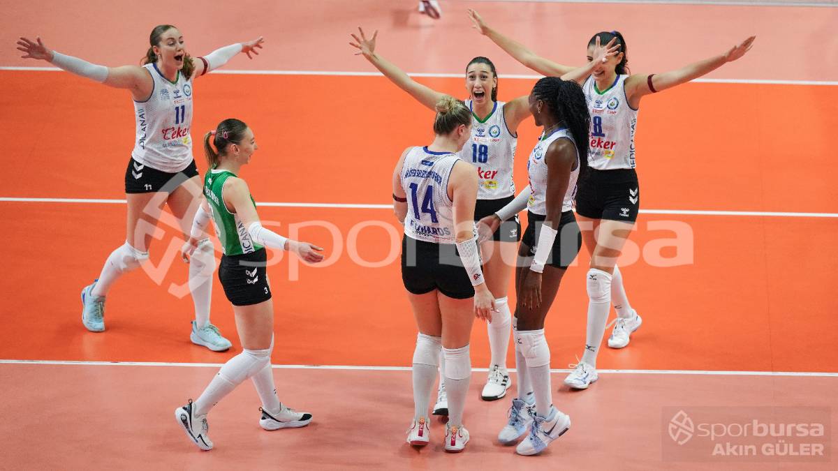 NİLÜFER BELEDİYESPOR EKER - ECZACIBAŞI MAÇI FOTOĞRAFLARI