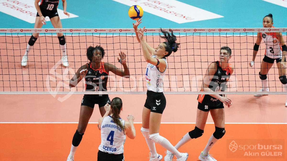 NİLÜFER BELEDİYESPOR EKER - ECZACIBAŞI MAÇI FOTOĞRAFLARI