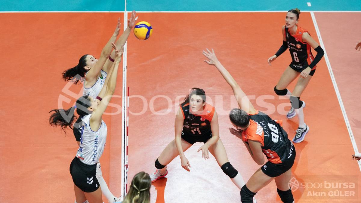 NİLÜFER BELEDİYESPOR EKER - ECZACIBAŞI MAÇI FOTOĞRAFLARI