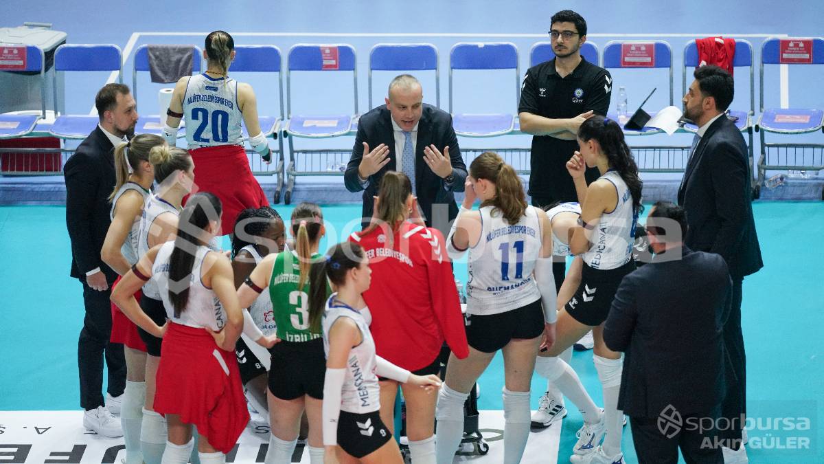 NİLÜFER BELEDİYESPOR EKER - ECZACIBAŞI MAÇI FOTOĞRAFLARI