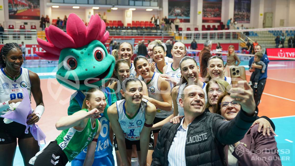 NİLÜFER BELEDİYESPOR EKER - ECZACIBAŞI MAÇI FOTOĞRAFLARI
