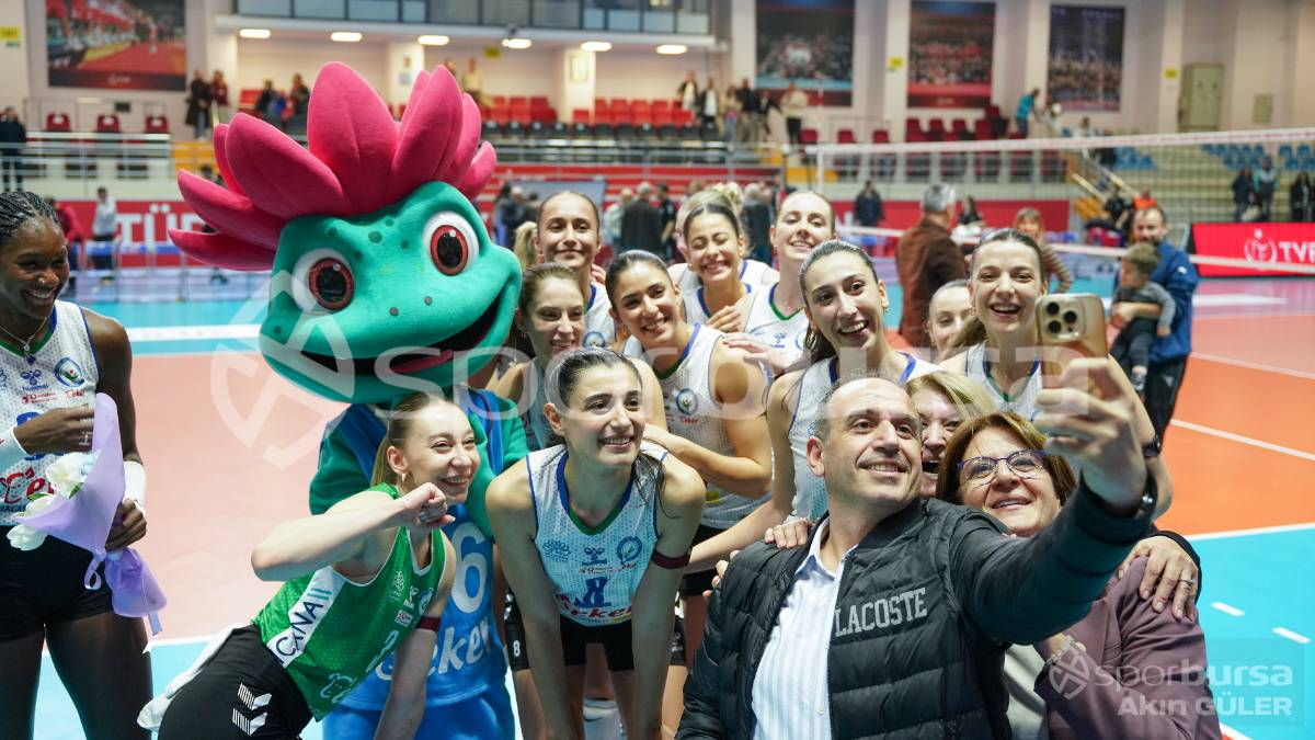 NİLÜFER BELEDİYESPOR EKER - ECZACIBAŞI MAÇI FOTOĞRAFLARI