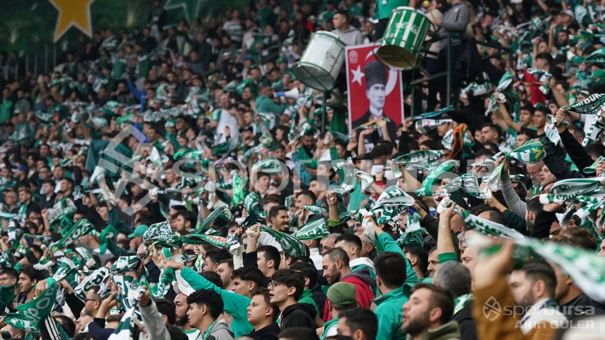BURSASPOR - FETHİYESPOR MAÇ FOTOĞRAFLARI