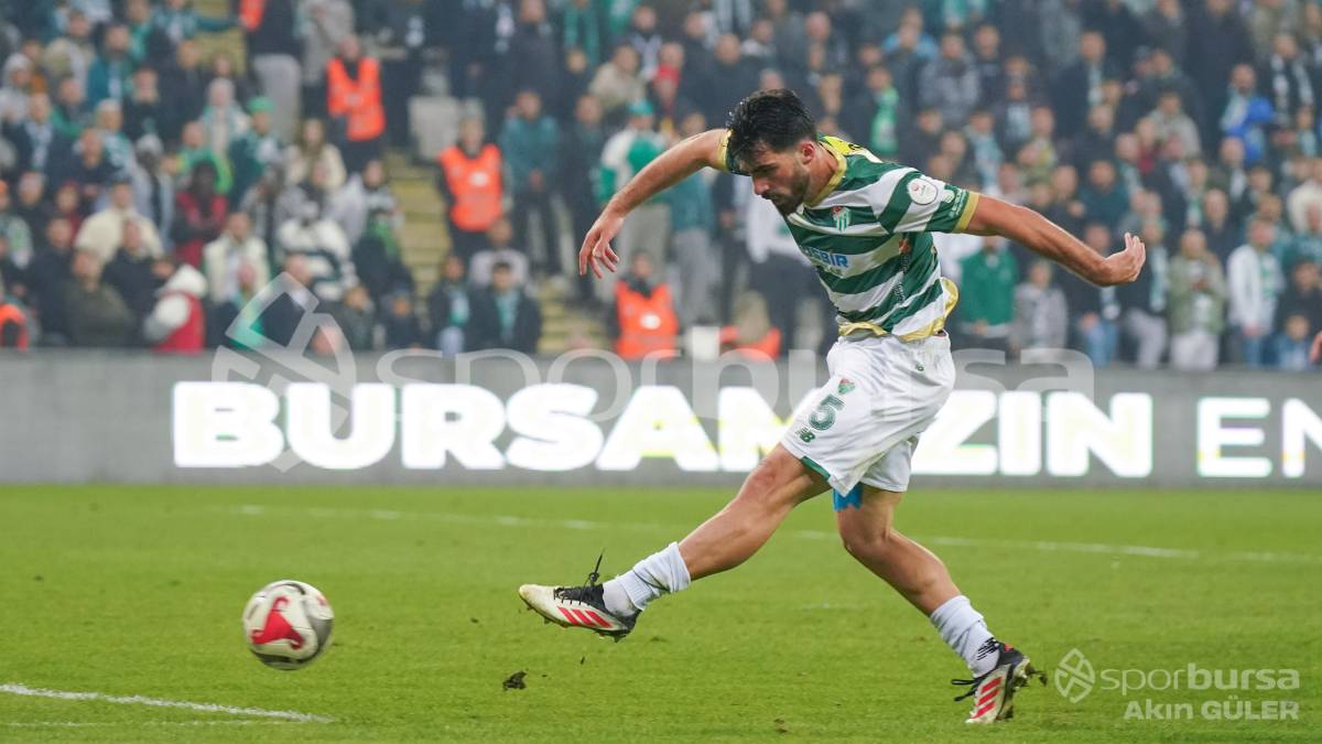 BURSASPOR - ANKARA DEMİRSPOR MAÇ FOTOĞRAFLARI