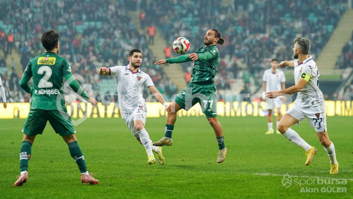 BURSASPOR - YENİ MERSİN İDMAN YURDU MAÇI FOTOĞRAFLARI