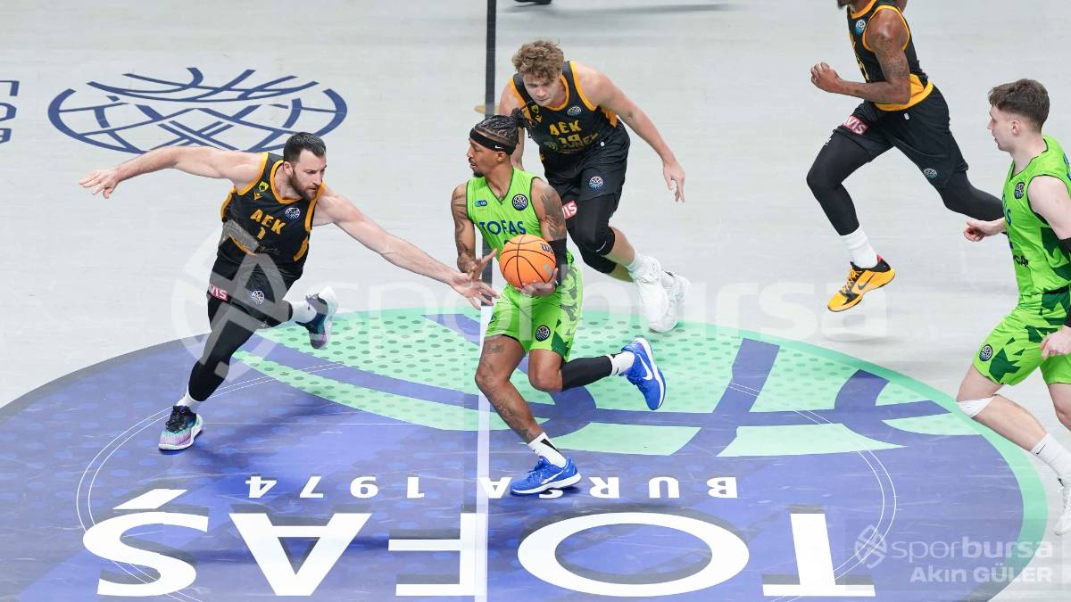 TOFAŞ - AEK ATİNA BASKET MAÇI FOTOĞRAFLARI