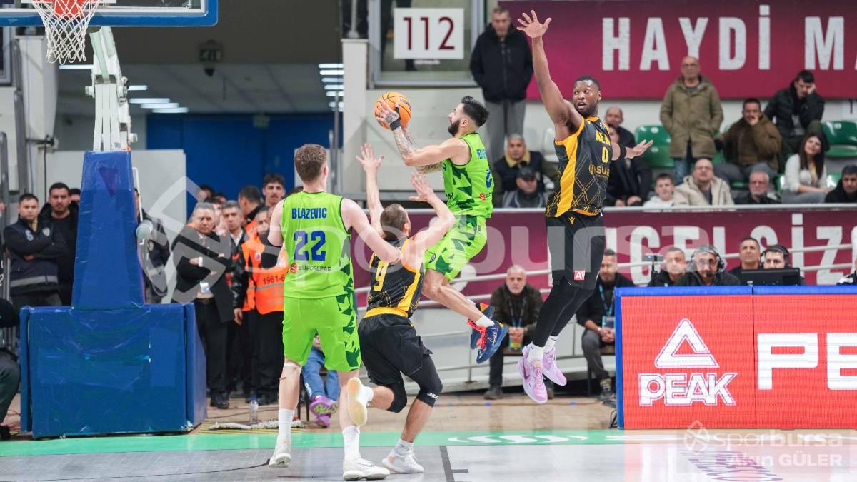 TOFAŞ - AEK ATİNA BASKET MAÇI FOTOĞRAFLARI