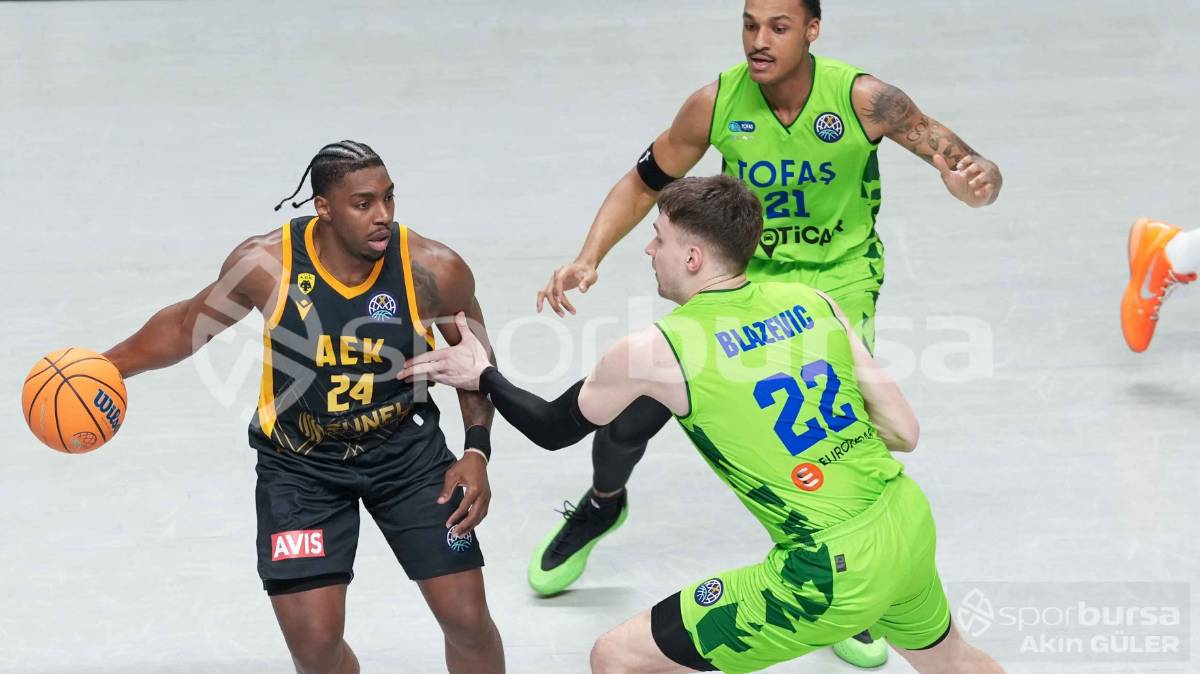 TOFAŞ - AEK ATİNA BASKET MAÇI FOTOĞRAFLARI