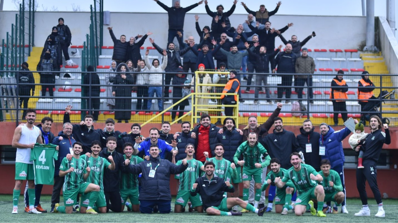 Bulvar'a fark atan Kafkasspor zirveyi sevdi!