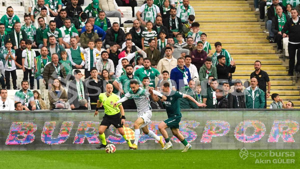 BURSASPOR - KIRKLARELİSPOR MAÇI FOTOĞRAFLARI
