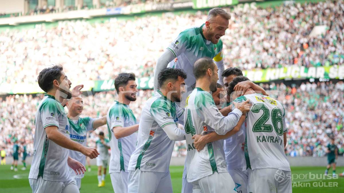 BURSASPOR - KIRKLARELİSPOR MAÇI FOTOĞRAFLARI