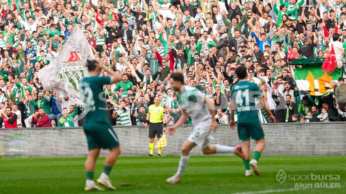 BURSASPOR - KIRKLARELİSPOR MAÇI FOTOĞRAFLARI
