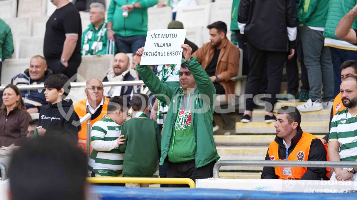 BURSASPOR - KIRKLARELİSPOR MAÇI FOTOĞRAFLARI