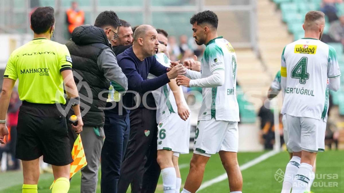 BURSASPOR - KIRKLARELİSPOR MAÇI FOTOĞRAFLARI