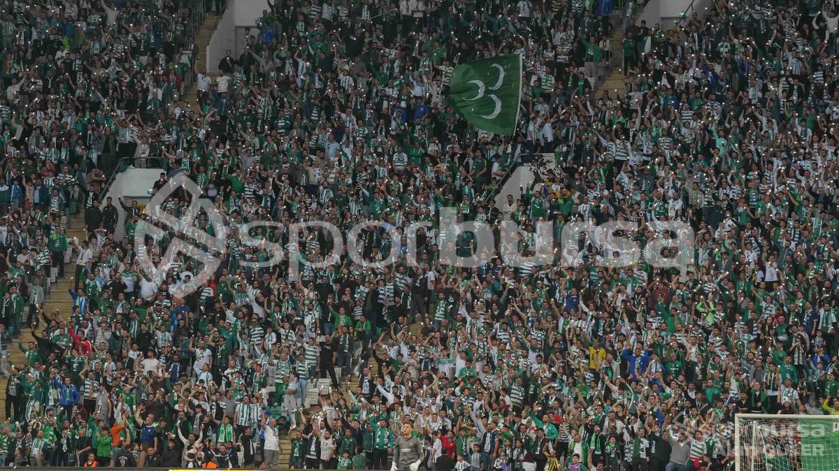 BURSASPOR - KIRKLARELİSPOR MAÇI FOTOĞRAFLARI