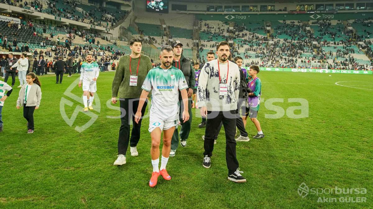 BURSASPOR - KIRKLARELİSPOR MAÇI FOTOĞRAFLARI