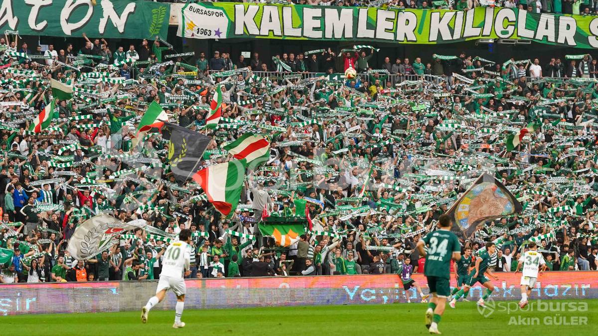 BURSASPOR - KIRKLARELİSPOR MAÇI FOTOĞRAFLARI