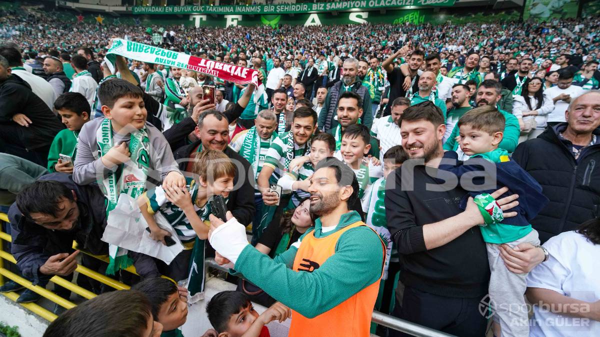 BURSASPOR - KIRKLARELİSPOR MAÇI FOTOĞRAFLARI