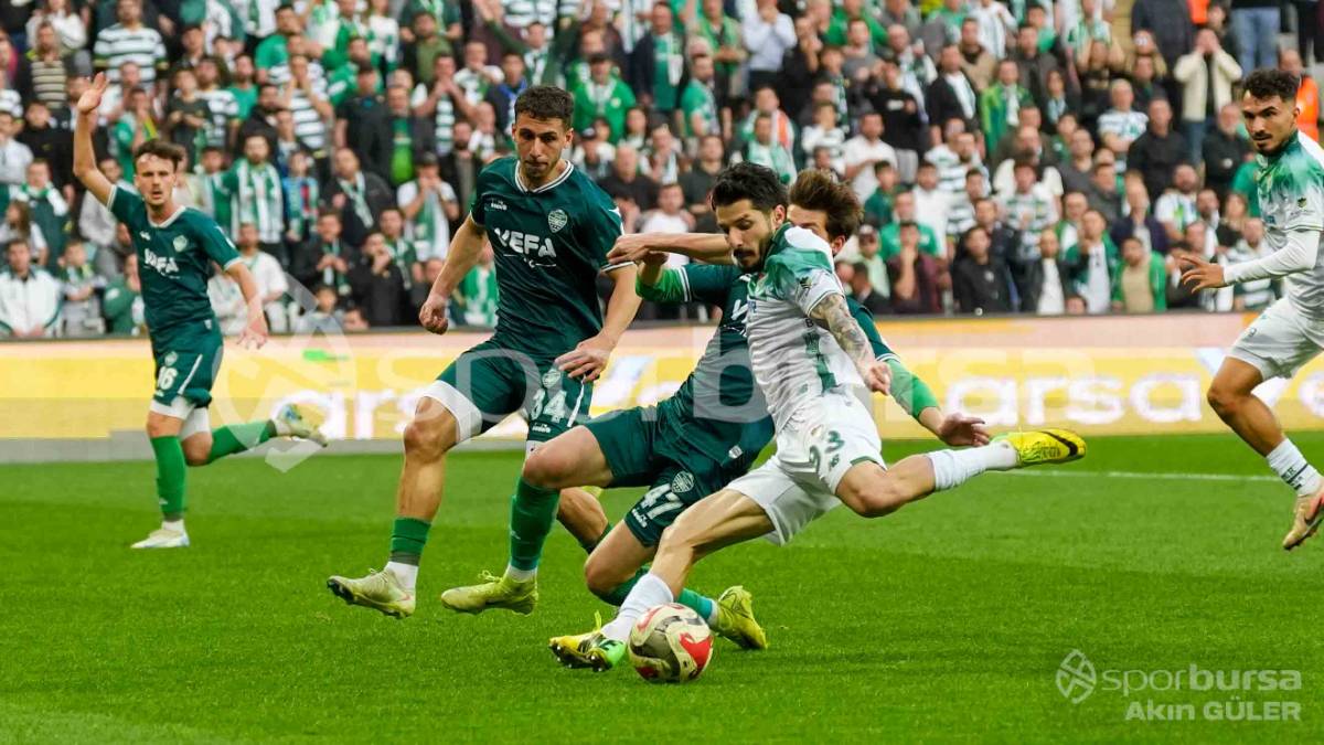 BURSASPOR - KIRKLARELİSPOR MAÇI FOTOĞRAFLARI