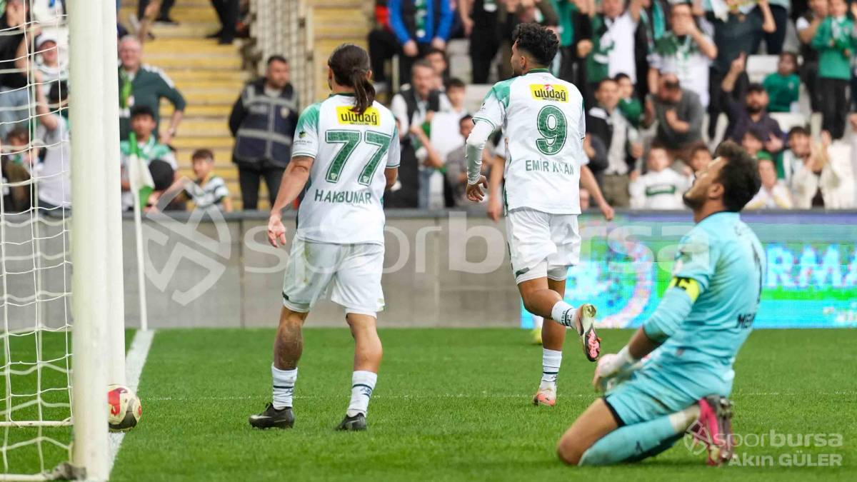 BURSASPOR - KIRKLARELİSPOR MAÇI FOTOĞRAFLARI