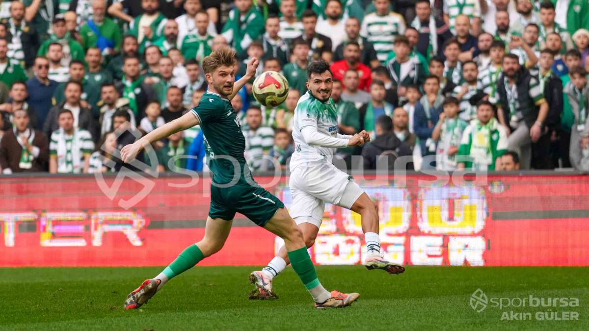 BURSASPOR - KIRKLARELİSPOR MAÇI FOTOĞRAFLARI