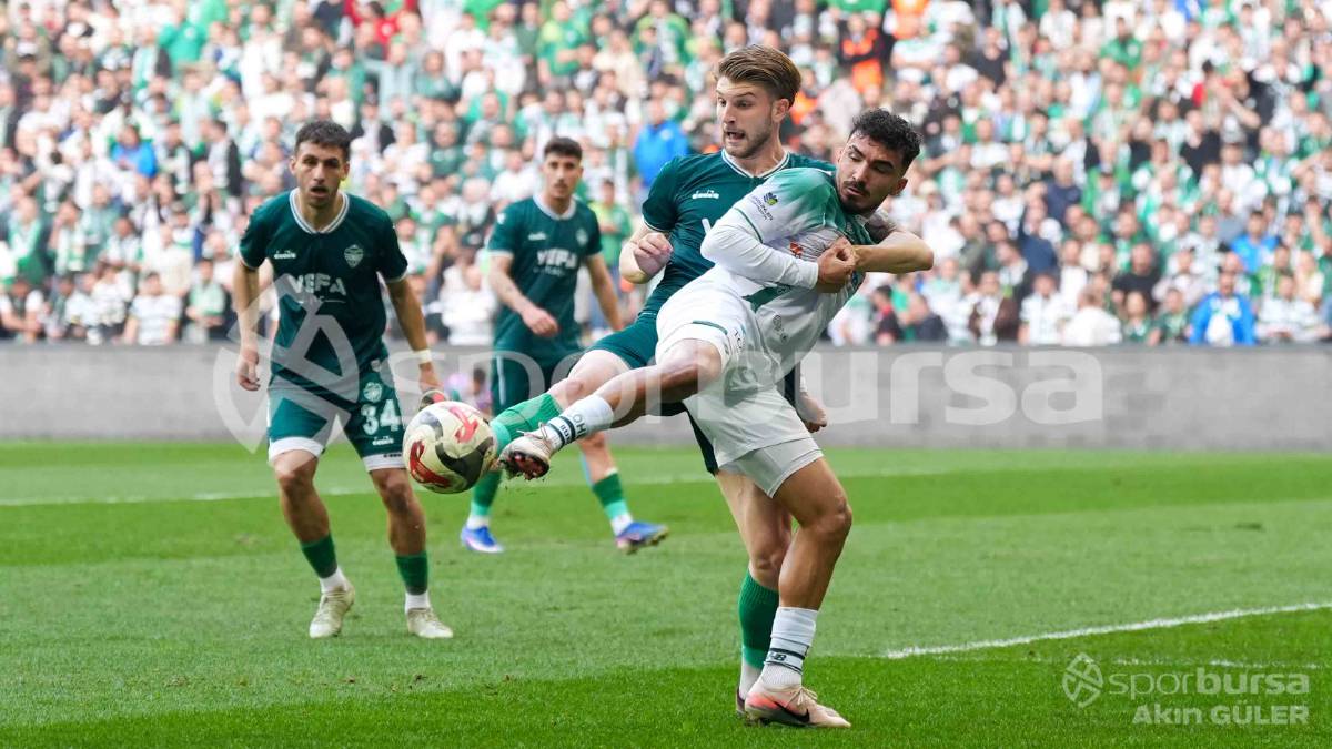 BURSASPOR - KIRKLARELİSPOR MAÇI FOTOĞRAFLARI
