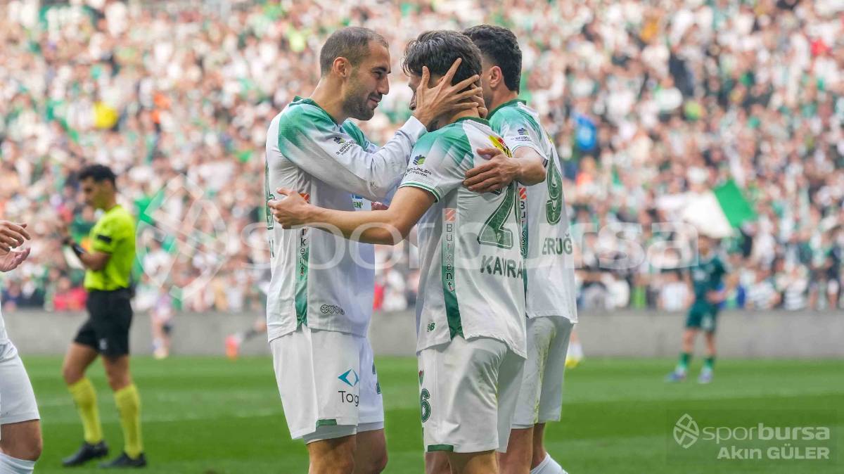 BURSASPOR - KIRKLARELİSPOR MAÇI FOTOĞRAFLARI
