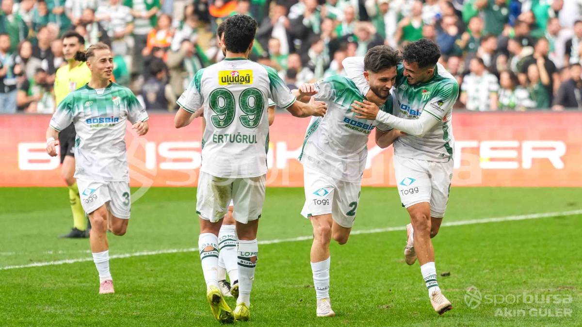 BURSASPOR - KIRKLARELİSPOR MAÇI FOTOĞRAFLARI