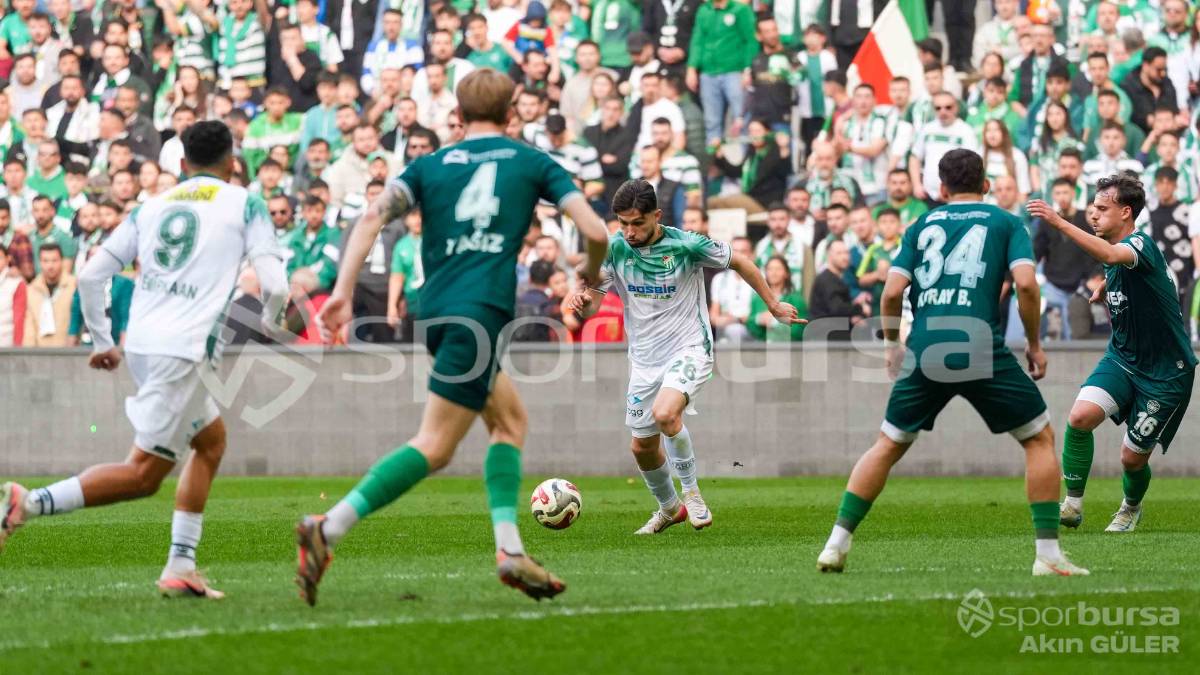 BURSASPOR - KIRKLARELİSPOR MAÇI FOTOĞRAFLARI