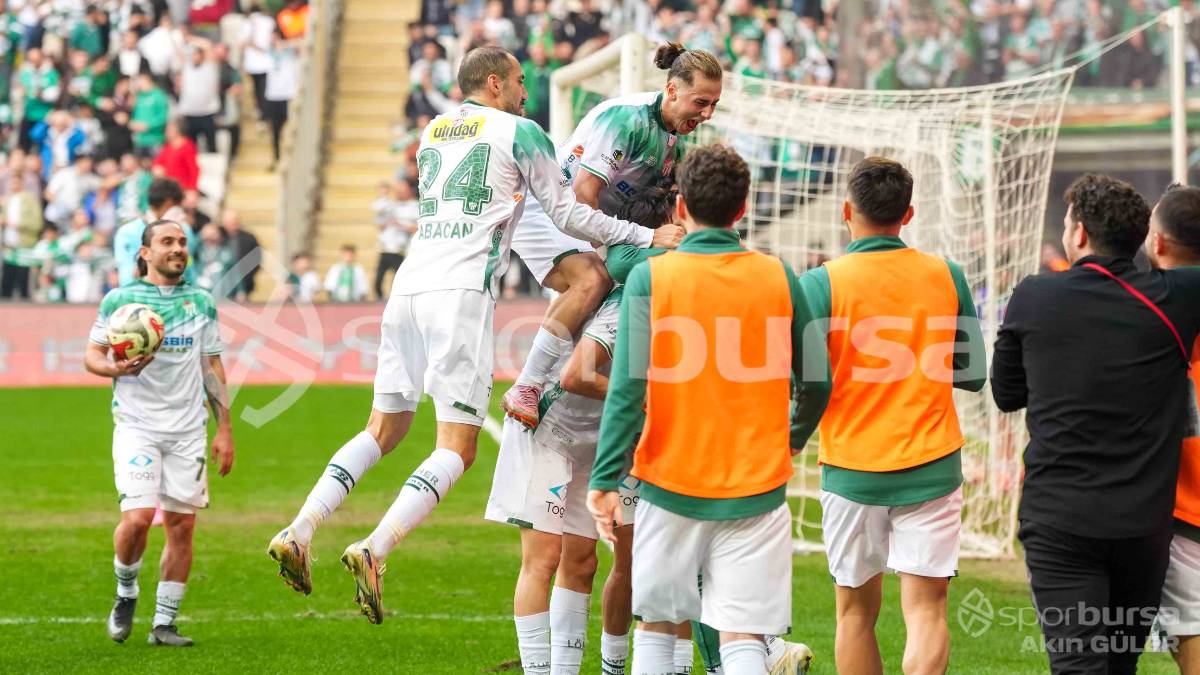 BURSASPOR - KIRKLARELİSPOR MAÇI FOTOĞRAFLARI