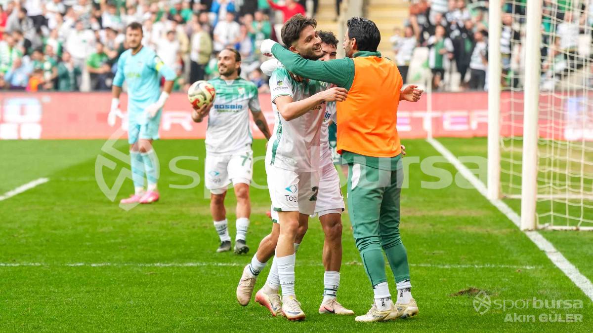 BURSASPOR - KIRKLARELİSPOR MAÇI FOTOĞRAFLARI
