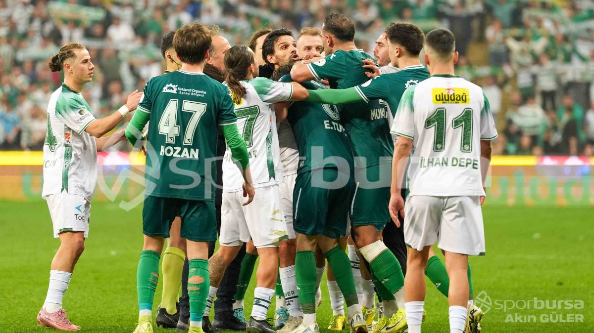 BURSASPOR - KIRKLARELİSPOR MAÇI FOTOĞRAFLARI