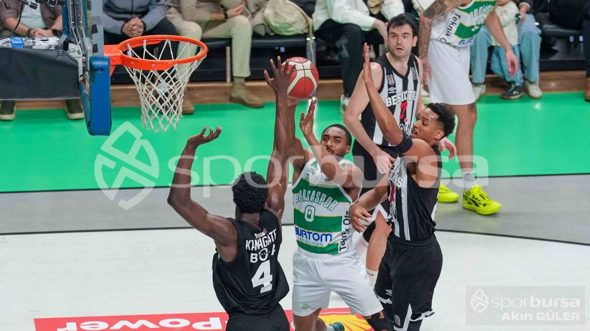 BURSASPOR - BEŞİKTAŞ MAÇI FOTOĞRAFLARI