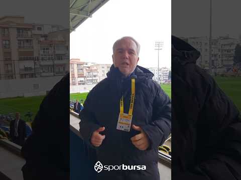 Menemen FK-Bursaspor hava kapalı,maç öncesi yoğun sağanak var! #sporbursatr #bursaspor