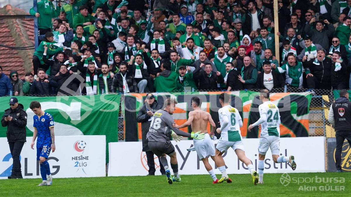 MENEMEN FK - BURSASPOR MAÇ FOTOĞRAFLARI
